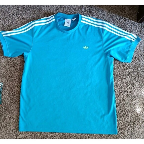 ADIDAS T-Shirt Men's Size XL Aeroready Club Blue Short Sleeve - Picture 1 of 7